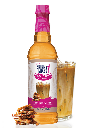 Sugar Free Butter Toffee Syrup | Jordan's Skinny Mixes